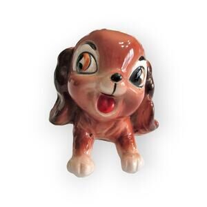 Vintage Kreiss Ceramic Dog Figure Japan